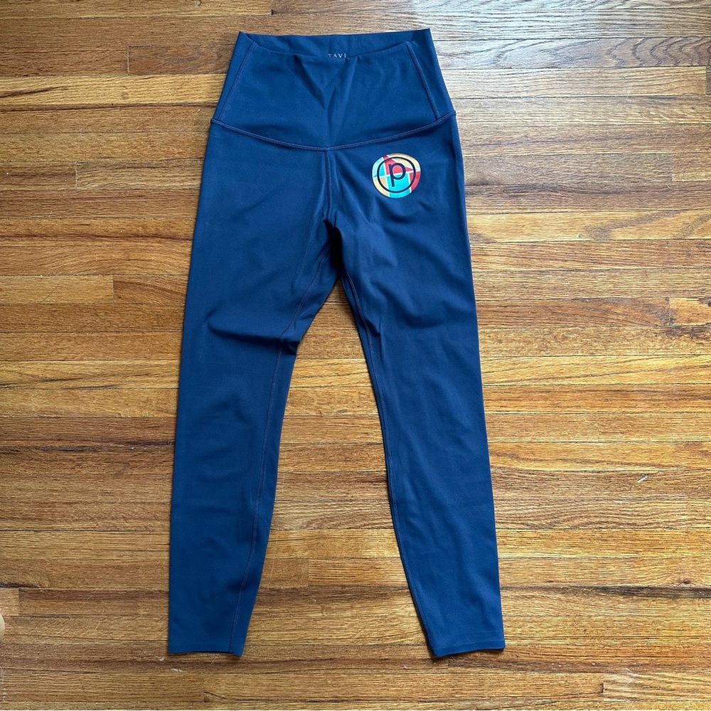 TAVI PureBarre high-waisted leggings, sz Small